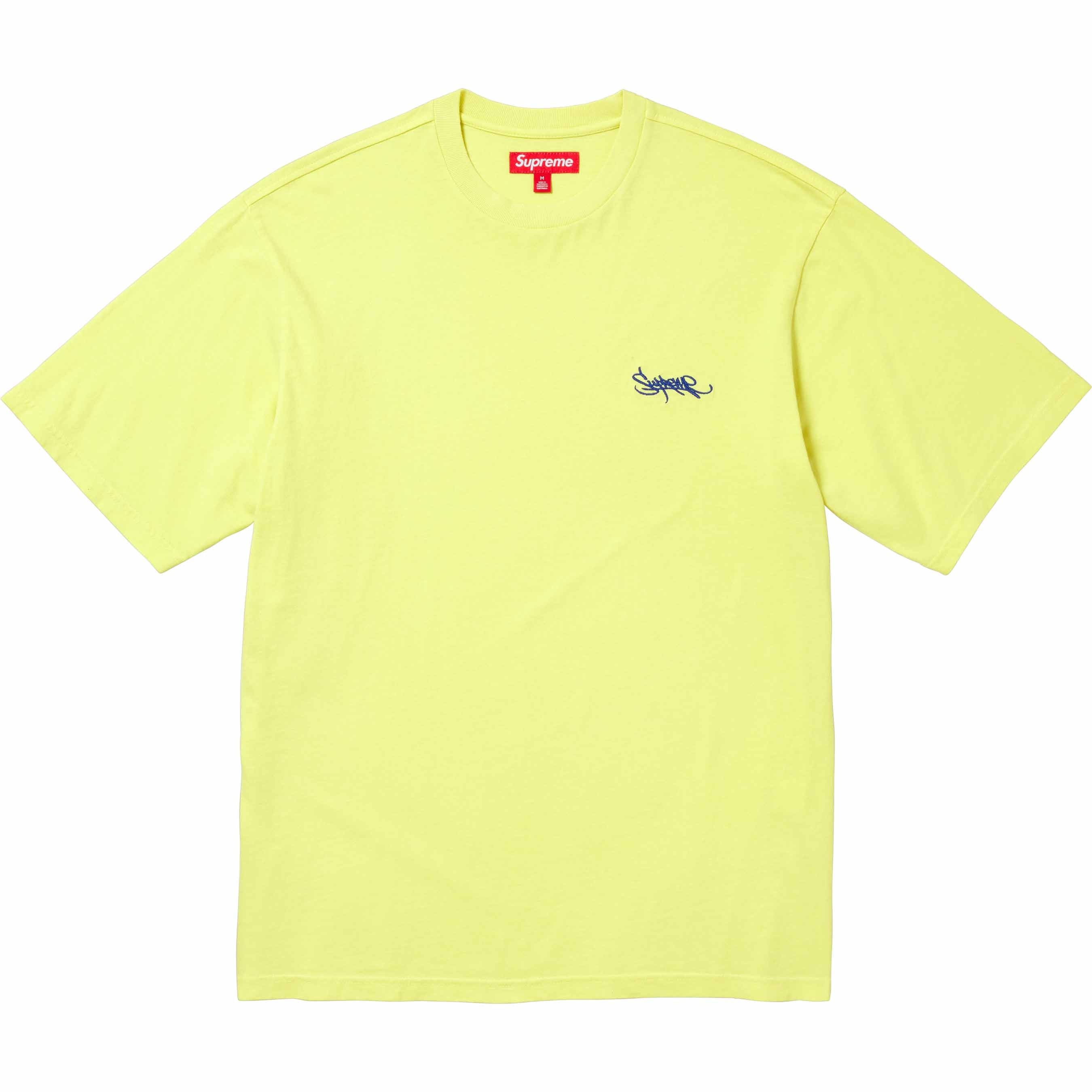 Washed Tag S/S Top view 7
